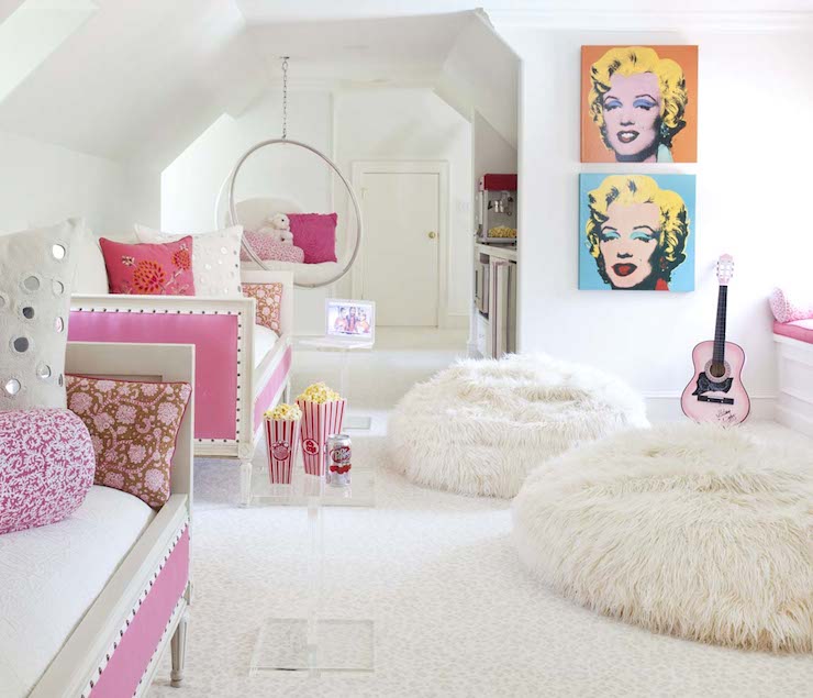 Loft conversion ideas for girls bedroom